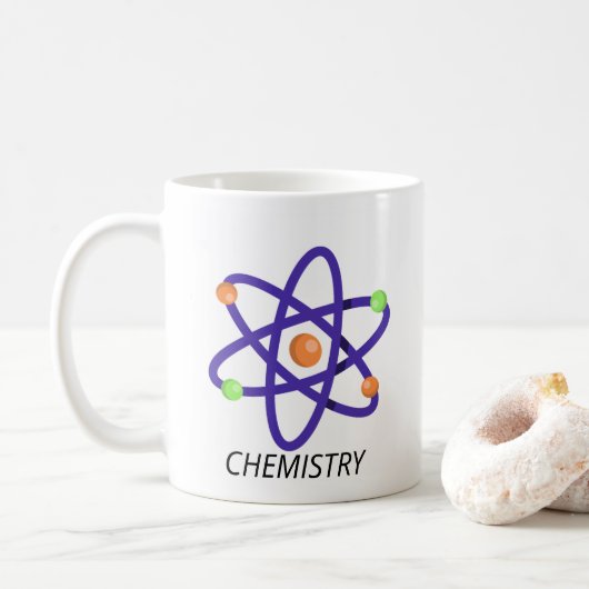 Mug de café personnalisable (Avec donut)