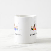 Mug de café personnalisable (Centre)
