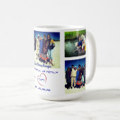 Mug de café personnalisable pour maman (ou papa) (Devant droit)