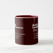 Mug de café personnalisé Aniyah (Centre)