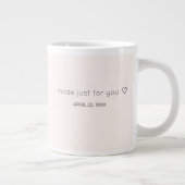 Mug de café personnalisé avec nom pour son anniver (Droite)