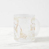 Mug de café personnalisé avec photo d'enfant (Devant droit)