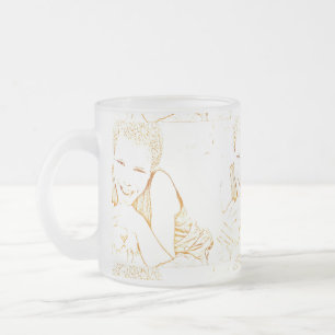 Mug de café personnalisé avec photo d'enfant