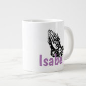 Mug De Café Personnalisé Avec Verset Inspirant (Devant droit)