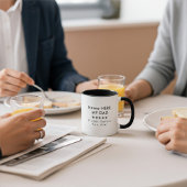 Mug de café personnalisé cinq étoiles