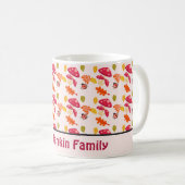 Mug de café personnalisé d'automne (Devant droit)
