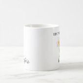 Mug de café personnalisé Fleur de décembre (Centre)