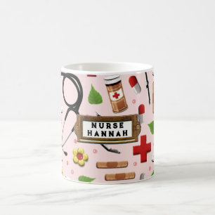 Mug de café personnalisé pour infirmière