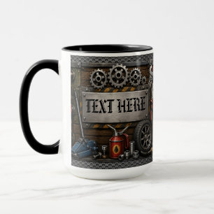 Mug de café personnalisé pour mécanicien