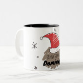 Mug de café personnalisé préféré de père Noël - Pe (Devant gauche)