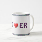 Mug de café Pet Lover (Devant droit)
