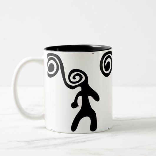 Mug de café Petroglyph Sud-Ouest (Gauche)