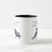 Mug de café poe de l'écrivain (Centre)