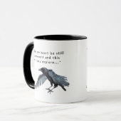 Mug de café poe de l'écrivain (Devant gauche)