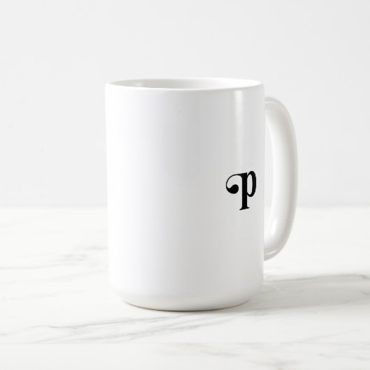 Mug de café poétique (Devant droit)