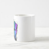 MUG DE CAFE POING FIERTE PROGRES LGBTQ (Centre)