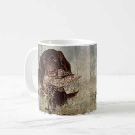 Mug de café pointé allemand (Devant gauche)