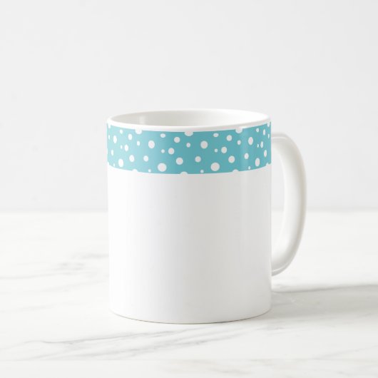 Mug de café pois (Devant droit)