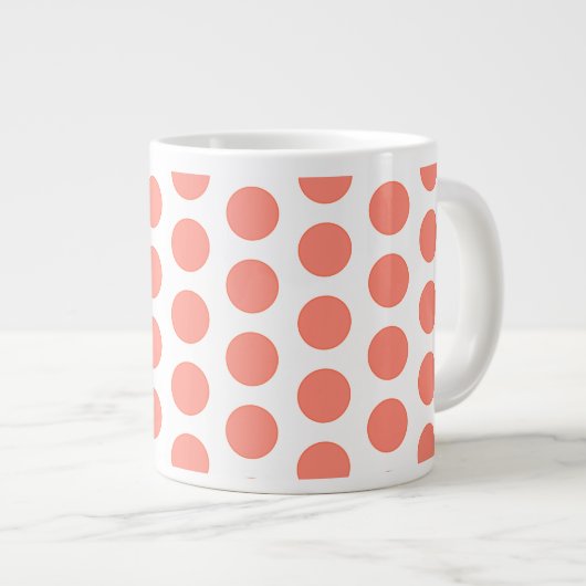 Mug de café Pois Jumbo (Devant droit)