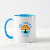 Mug de café Port Charlotte Florida (Gauche)