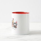 Mug de café pour enseignant de Noël (Centre)