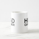 Mug de café pour jardinier en chef (Centre)