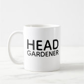 Mug de café pour jardinier en chef (Gauche)