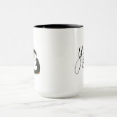 Mug de café pour l'amour couple (Centre)