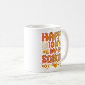 Mug de café pour le 100e jour d'école (Devant droit)