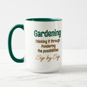 Mug de café pour le jardinier