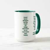 Mug de café pour le jardinier (Devant droit)