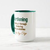 Mug de café pour le jardinier (Devant gauche)