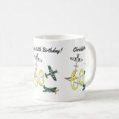 Mug de café pour les 60 ans de Mustangs (Devant droit)