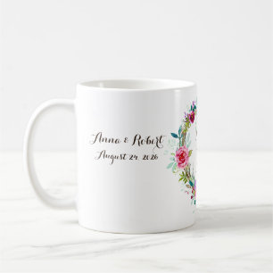 Mug de café pour les jeunes mariés