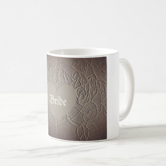 Mug de café pour mariée (Devant droit)