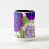 Mug de café pourpre et aqua (Centre)