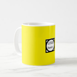 Mug de café promotionnel avec votre LOGO ! Jaune