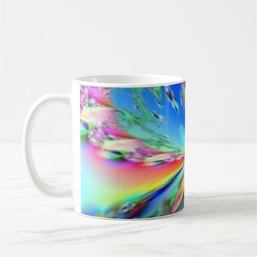 MUG DE CAFÉ PSYCHÉDÉLIQUE (Gauche)