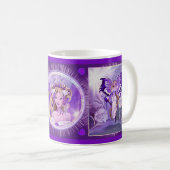 Mug de café purple Sun Fairy (Devant droit)