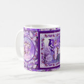 Mug de café purple Sun Fairy (Devant gauche)