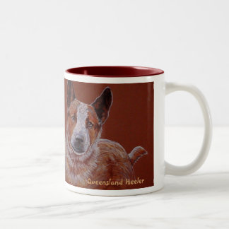 Mug de café "Queensland Heeler"