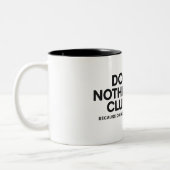 Mug de café quotidien - Design unique pour la mais (Gauche)