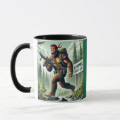 Mug de café Rambo Bigfoot (Gauche)
