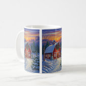 Mug de café Red Barn (Devant gauche)