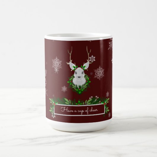 Mug de café Red Reindeer (Centre)