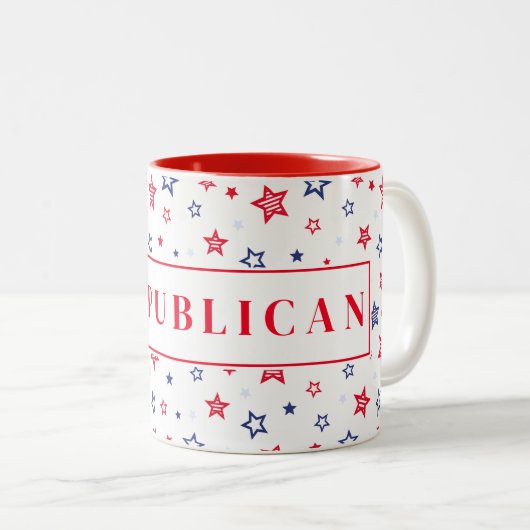 Mug de café républicain (Devant droit)