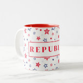 Mug de café républicain (Devant gauche)