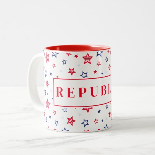 Mug de café républicain (Devant gauche)