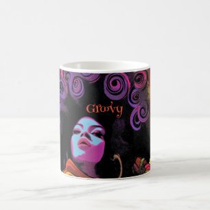Mug de café rétro super