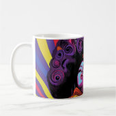 Mug de café rétro super (Gauche)